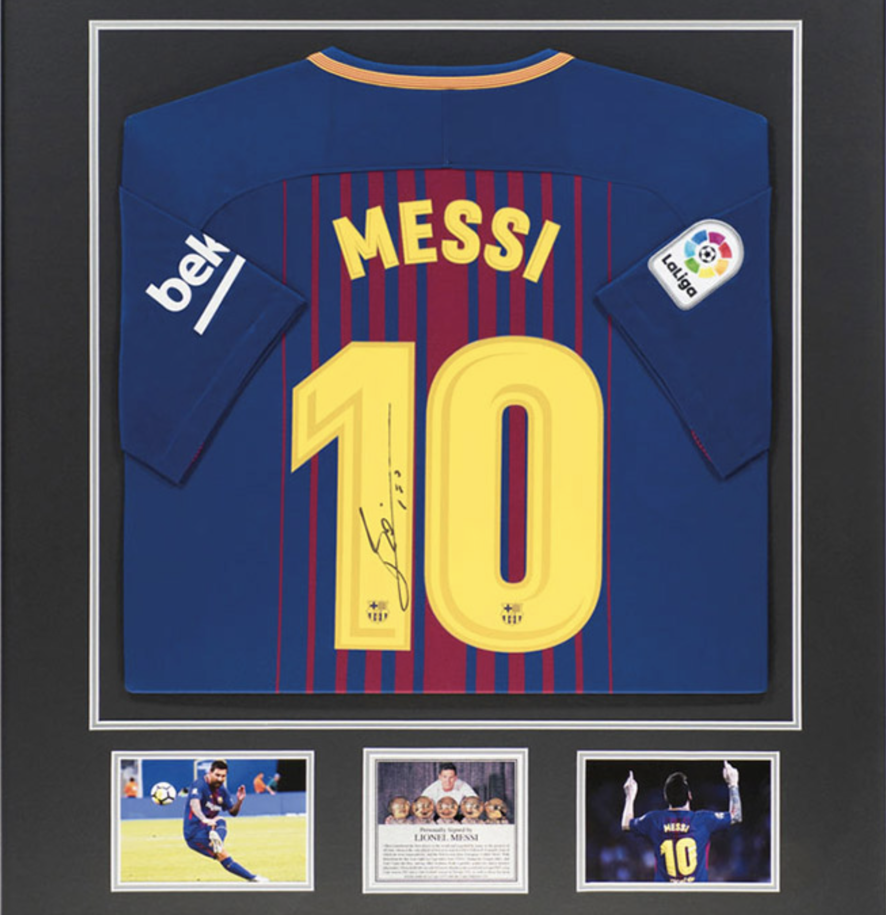 Lionel Messi Champions League Jersey